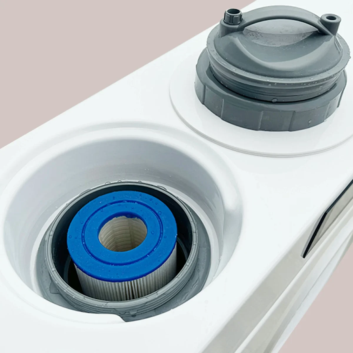 All-in-One Acrylic Cold Plunge Tub System, 1 HP Chiller — G1 5 نظام غطس بارد متكامل من الأكريليك مع مبرد 1 حصان — G1