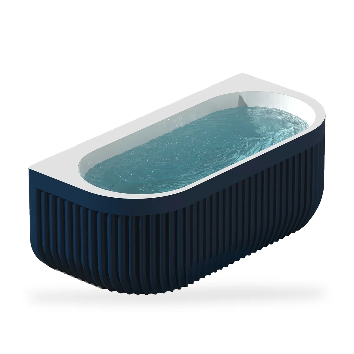 Freestanding Acrylic Bathtub for Cold Plunge — SY-A005 3 حوض استحمام أكريليك قائم بذاته للغطس البارد — SY-A005