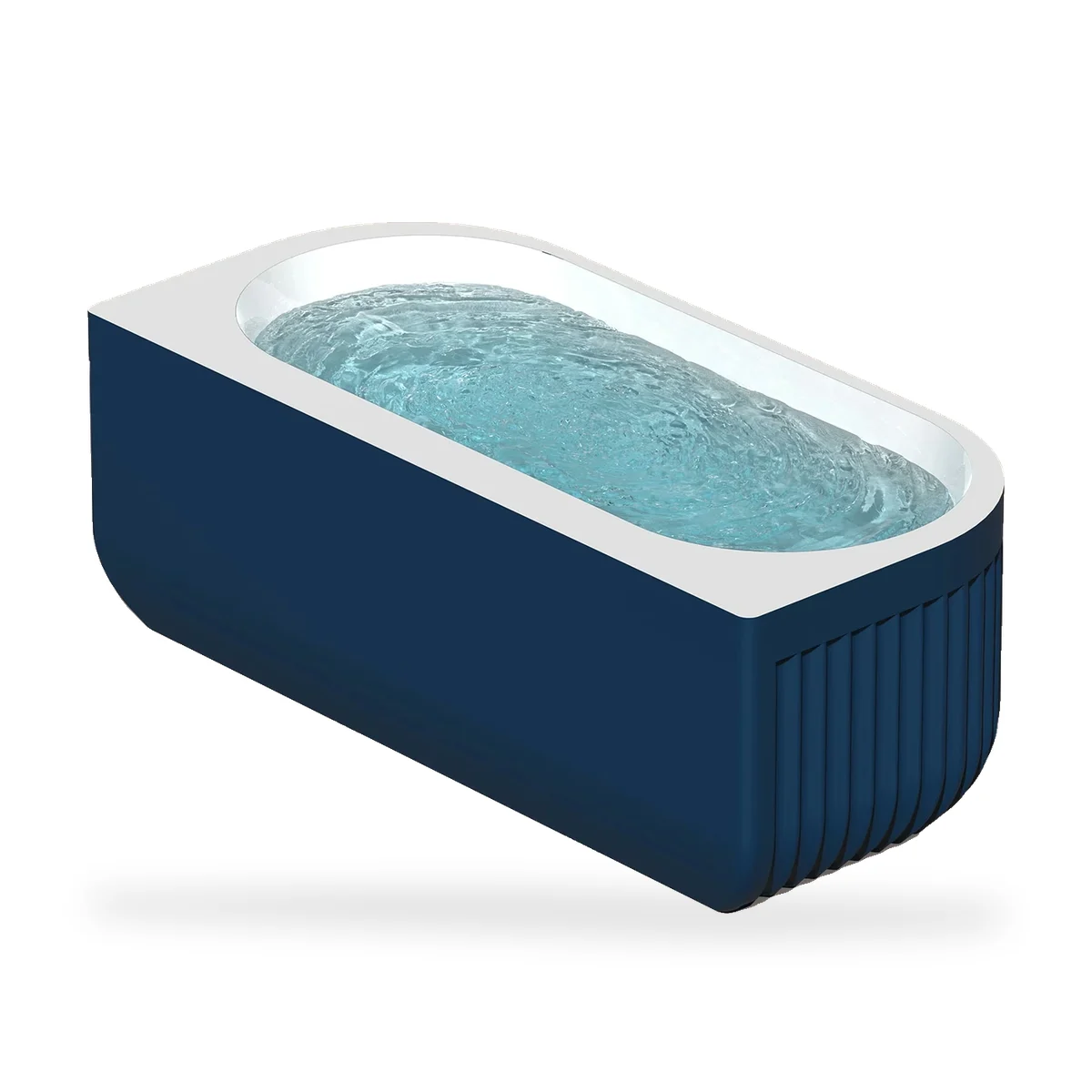 Freestanding Acrylic Bathtub for Cold Plunge — SY-A005 4 حوض استحمام أكريليك قائم بذاته للغطس البارد — SY-A005