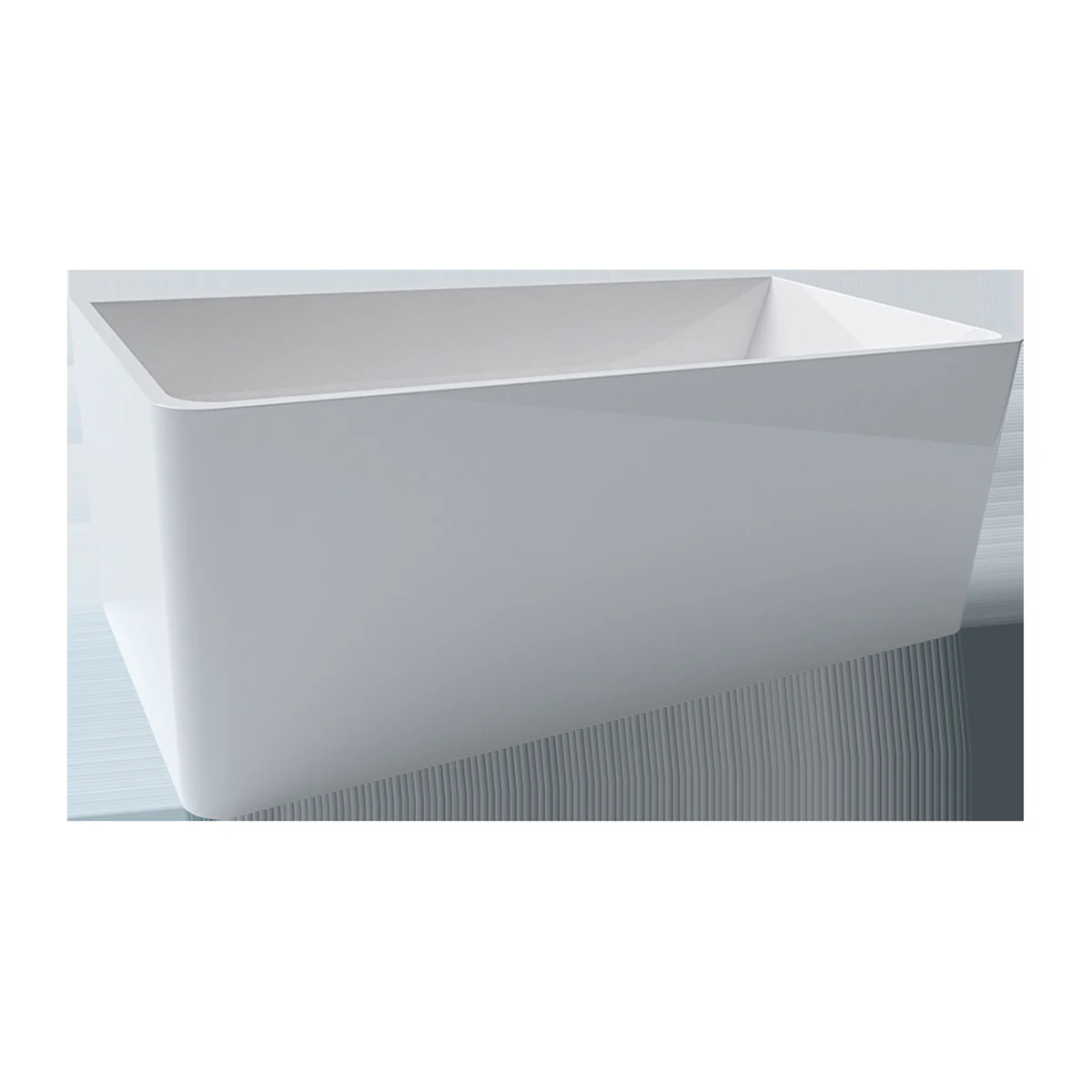 Freestanding Acrylic Bathtub for Cold Plunge — SY414 2 Freestanding Acrylic Bathtub for Cold Plunge — SY414