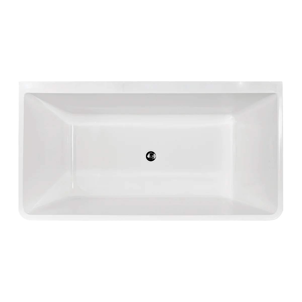Freestanding Acrylic Bathtub for Cold Plunge — SY414 3 Freestanding Acrylic Bathtub for Cold Plunge — SY414