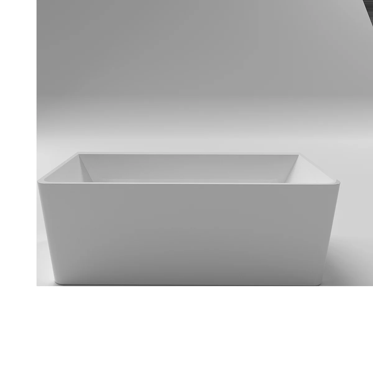 Freestanding Acrylic Bathtub for Cold Plunge — SY414 5 Freestanding Acrylic Bathtub for Cold Plunge — SY414