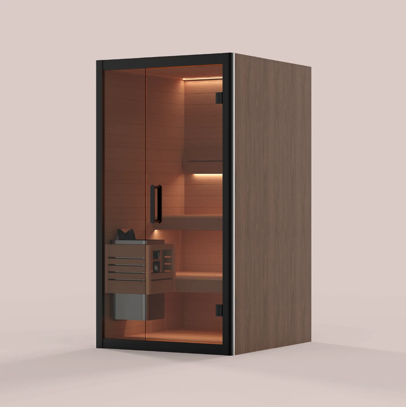 Traditional Sauna, 3.5–4.5 kW Heater, 1–4 Persons — SN-96128 6 ساونا تقليدية بسخان 3.5–4.5 كيلوواط من 1 إلى 4 أشخاص — SN-96128