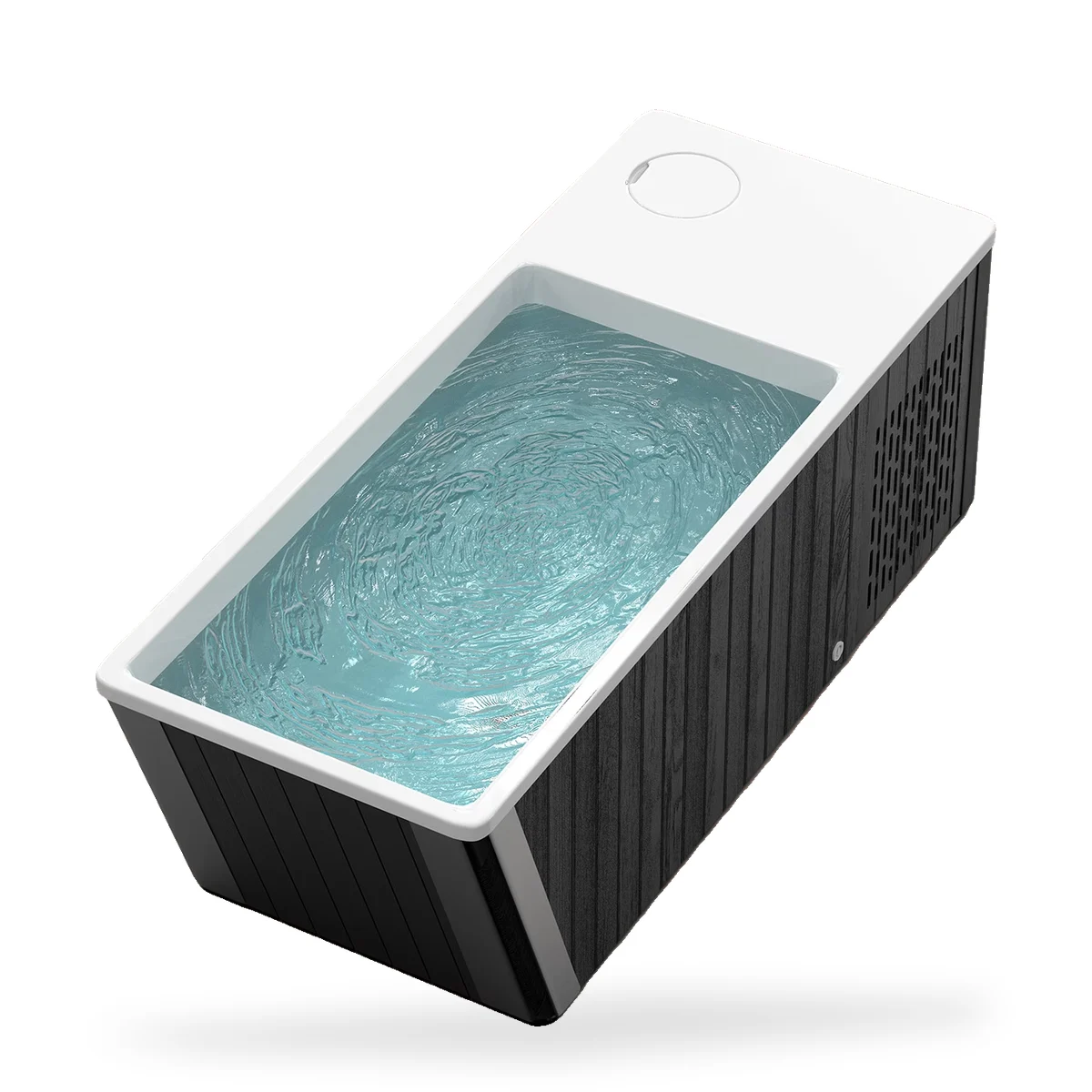 Wood-Style Acrylic All-in-One Plunge with 1 HP Chiller — G21 3 حوض غطس متكامل أكريليك بمظهر خشبي مع مبرد 1 حصان — G21